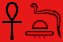 Egyptian hieroglyph for 'may he live forever'