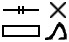 Egyptian hieroglyph for 'threshold'